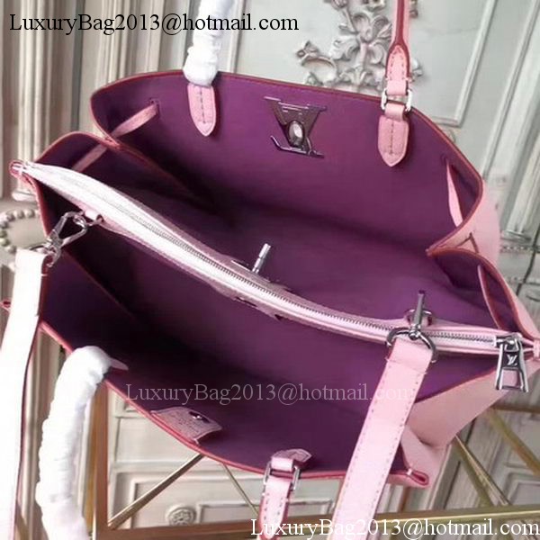 Louis Vuitton Soft Calfskin LOCKMETO M54572 Pink