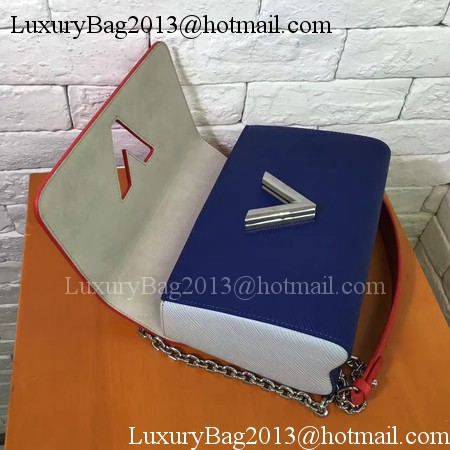 Louis Vuitton Epi Leather TWIST MM M42359 Red&Blue