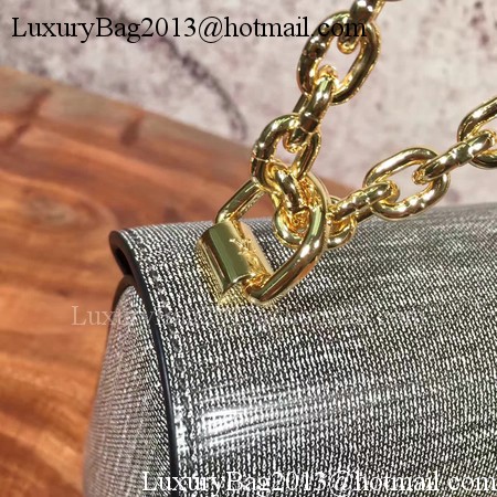 Louis Vuitton Epi Leather TWIST PM M54740 Grey&Black