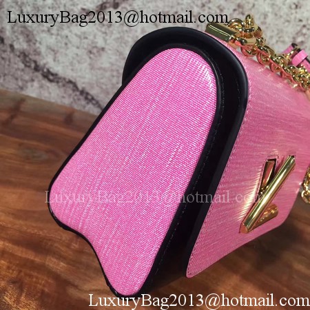 Louis Vuitton Epi Leather TWIST PM M54740 Rosy&Black