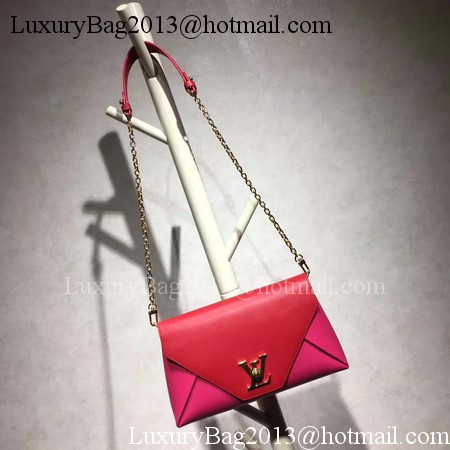 Louis Vuitton Leather Evening Bag LOVE NOTE M54501 Red