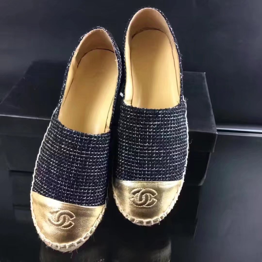 Chanel Casual Shoes Leather CH2141 Royal