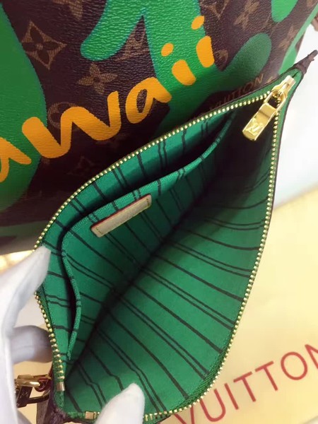 Louis Vuitton MONOGRAM Canvas NEVERFULL MM M41050 Green