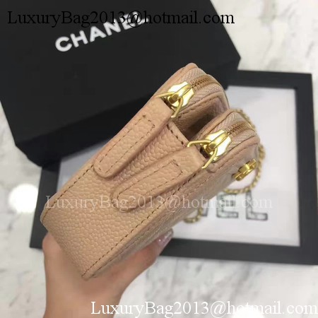 Boy Chanel Flap Bag Original Cannage Pattern CHA3369 Apricot