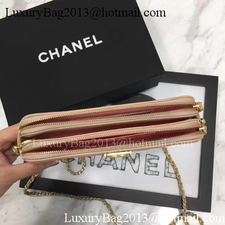 Boy Chanel Flap Bag Original Cannage Pattern CHA3369 Apricot