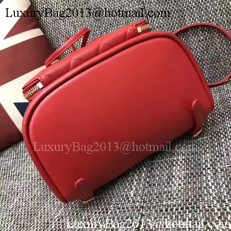 Chanel Original Leather Backpack CHA2590 Red