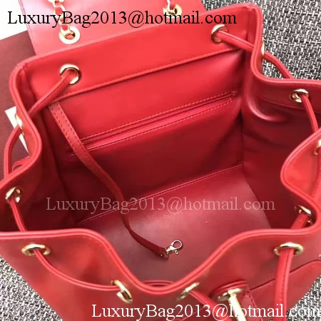 Chanel Original Leather Backpack CHA2590 Red