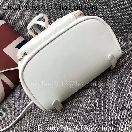 Chanel Original Leather Backpack CHA2590 White