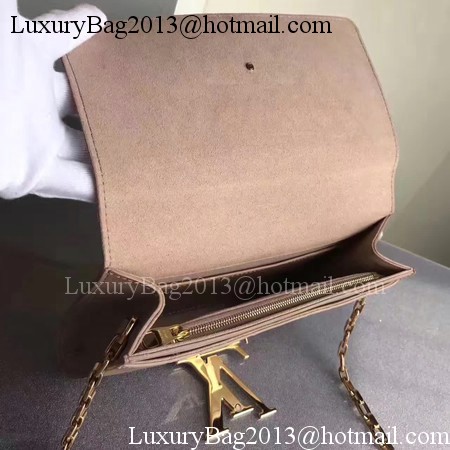 Louis Vuitton CHAIN LOUISE GM Shoulder Bag M54230 Apricot