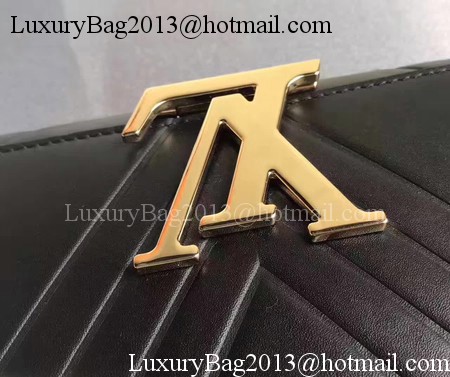 Louis Vuitton CHAIN LOUISE GM Shoulder Bag M54230 Black