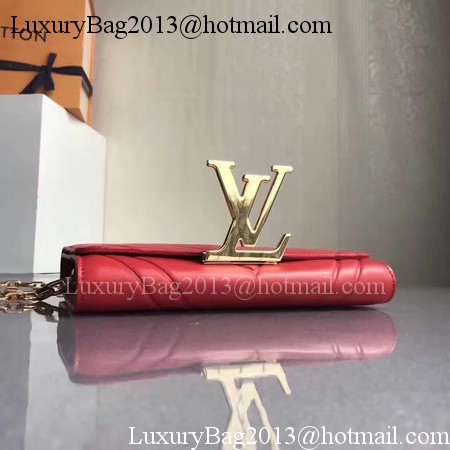 Louis Vuitton CHAIN LOUISE GM Shoulder Bag M54230 Red