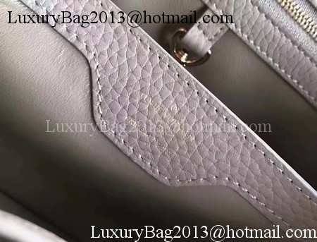 Louis Vuitton Original Leather CAPUCINES BB M54419 Grey