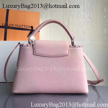 Louis Vuitton Original Leather CAPUCINES BB M54419 Pink