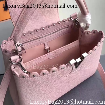 Louis Vuitton Original Leather CAPUCINES BB M54419 Pink