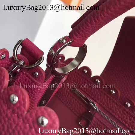 Louis Vuitton Original Leather CAPUCINES BB M54419 Rose