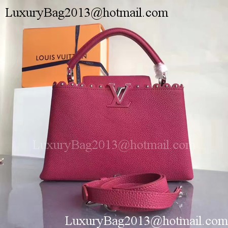 Louis Vuitton Original Leather CAPUCINES BB M54419 Rose