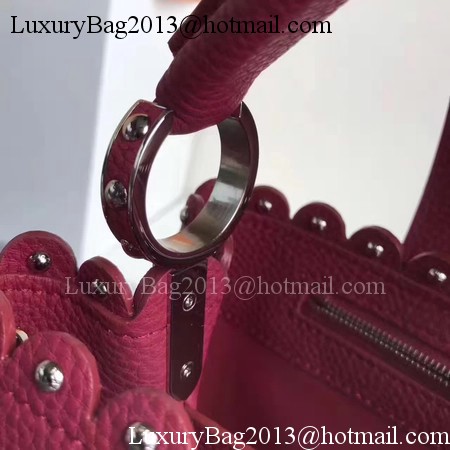 Louis Vuitton Original Leather CAPUCINES BB M54419 Rose