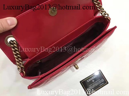 Chanel 2.55 Series Flap Bags Original Bright Leather A56987 Red