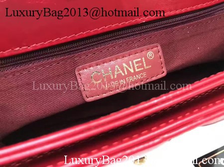 Chanel 2.55 Series Flap Bags Original Bright Leather A56987 Red