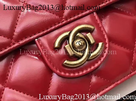 Chanel 2.55 Series Flap Bags Original Bright Leather A56987 Red