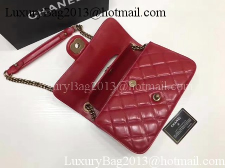 Chanel 2.55 Series Flap Bags Original Bright Leather A56987 Red