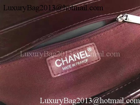 Chanel 2.55 Series Flap Bags Original Bright Leather A56987 Wine