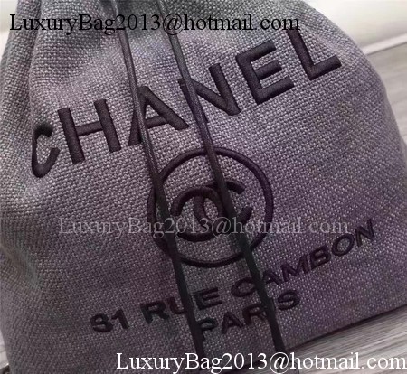 Chanel 31 Rue Cambon Hobo Bag Original Fabric A66918 Grey