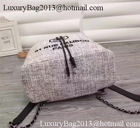 Chanel 31 Rue Cambon Hobo Bag Original Fabric A66918 White