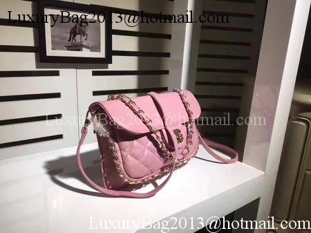 Chanel Classic Flap Bag Sheepskin Leather CHA8006 Pink