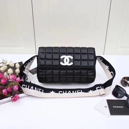 Chanel Flap Shoulder Bag Sheepskin Leather CHA8956 Black