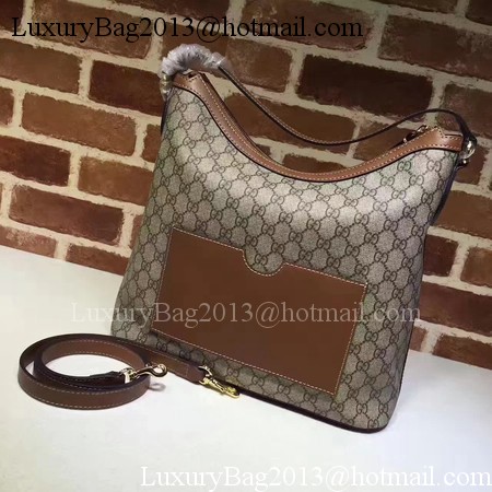 Gucci Miss GG Canvas Hobo Bag 414930 Apricot