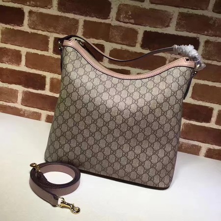 Gucci Miss GG Canvas Hobo Bag 414930 Pink