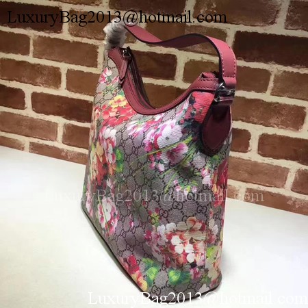 Gucci Miss GG Canvas Hobo Bag 414930 Rose