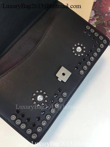 Gucci Dionysus Studded Shoulder Bag 400249B Black