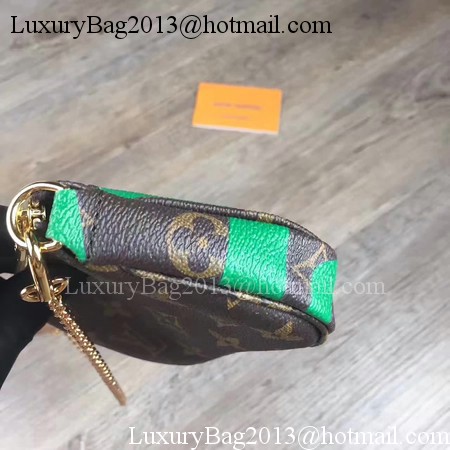 Louis Vuitton Monogram Canvas POCHETTE ACCESSOIRES M60158 Green