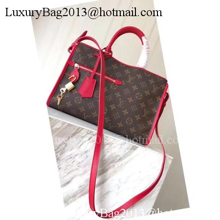 Louis Vuitton Monogram Canvas POPINCOURT PM M43462 Red