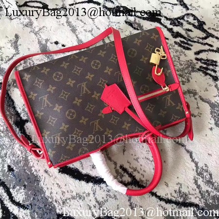 Louis Vuitton Monogram Canvas POPINCOURT PM M43462 Red