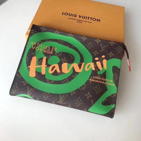 Louis Vuitton Monogram Canvas TOILETRY POUCH 26 M44137 Green