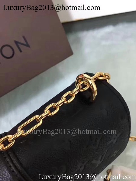 Louis Vuitton Monogram Empreinte SAINT SULPICE PM M43393 Black