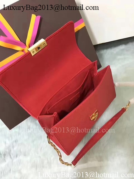 Louis Vuitton Monogram Empreinte SAINT SULPICE PM M43393 Red