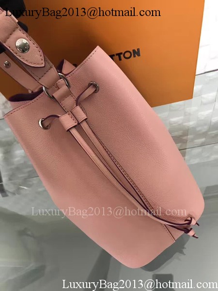 Louis Vuitton Soft Calfskin LOCKME BUCKET M54677 Pink