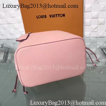 Louis Vuitton Soft Calfskin LOCKME BUCKET M54677 Pink