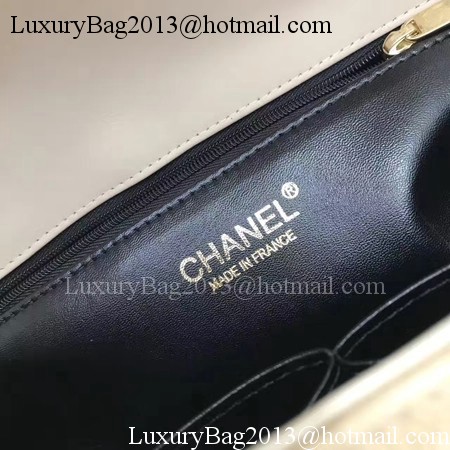 Chanel Flap Shoulder Bag Original Cannage Pattern A94430 Apricot