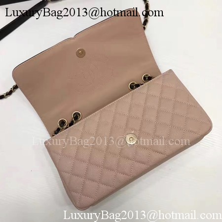 Chanel Flap Shoulder Bag Original Cannage Pattern A94430 Pink