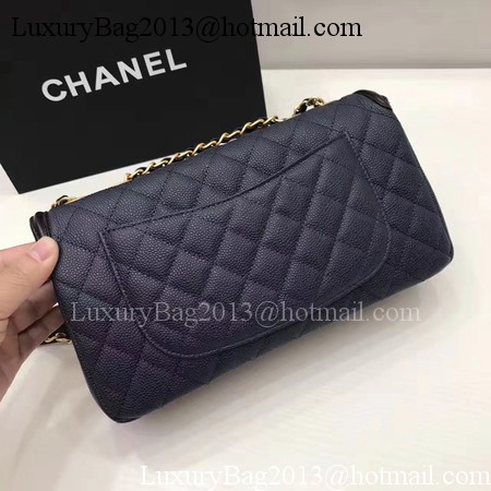 Chanel Flap Shoulder Bag Original Cannage Pattern A94430 Royal