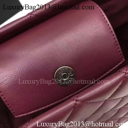 Chanel Shoulder Bag Original Sheepskin Leather A56987 Wine