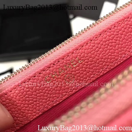 Chanel mini Shoulder Bag Cannage Pattern A94452 Pink