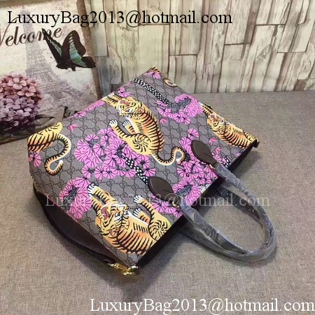 Gucci GG Canvas Tote Bags 453705 Tiger Prints