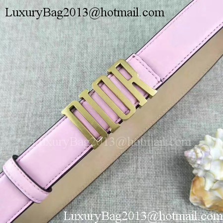 Dior 30mm Leather Belt CD2365 Pink