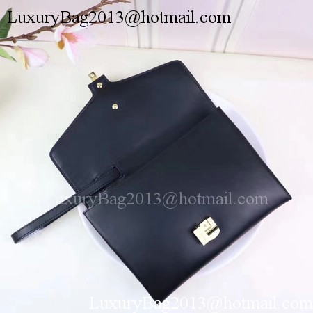 Gucci Calfskin Leather Clutch 477627 Black